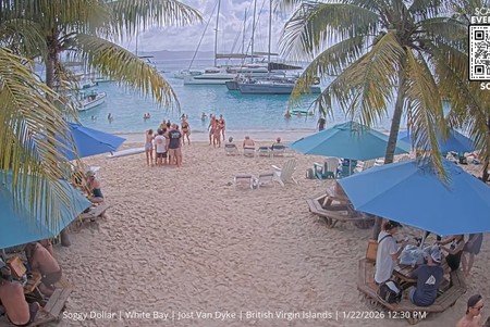 Soggy Dollar Beach Bar